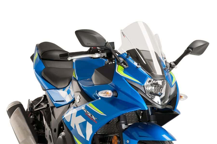 Windscreen PUIG RACING 9722W transparent