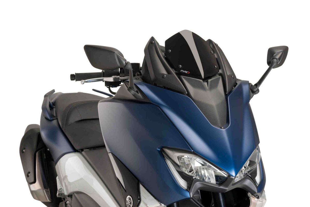 Windshield PUIG V-TECH LINE SUPERSPORT 9841N Crni