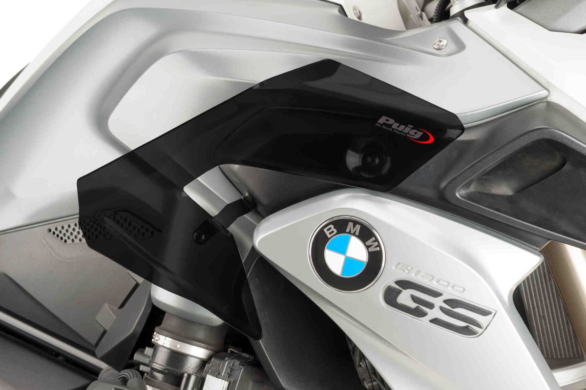 Lower deflector PUIG 9848F dark smoke
