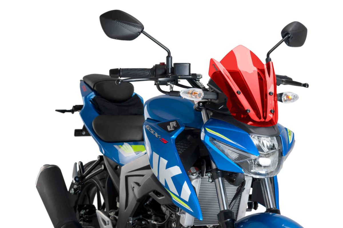 Windshield PUIG NEW. GEN SPORT 9873R crven