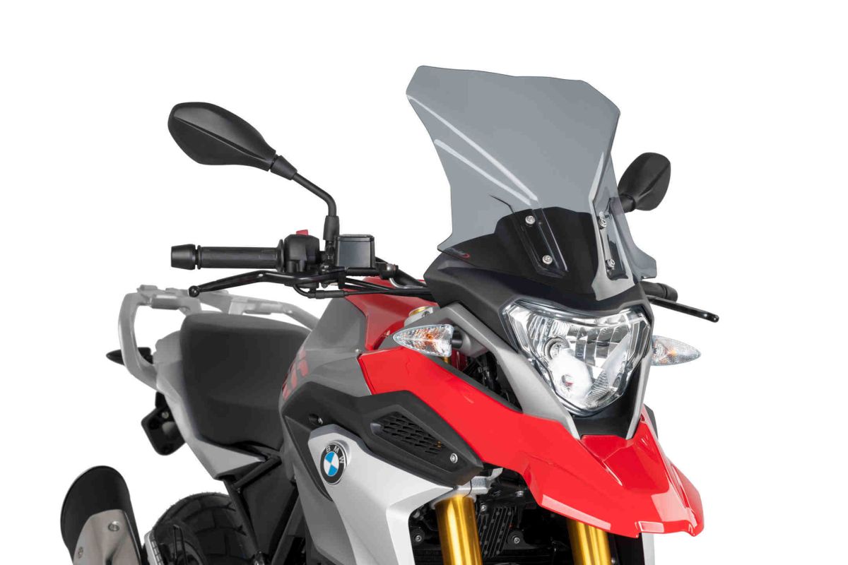 Windscreen PUIG TOURING 9879H smoke for BMW G 310 GS 2017-2026