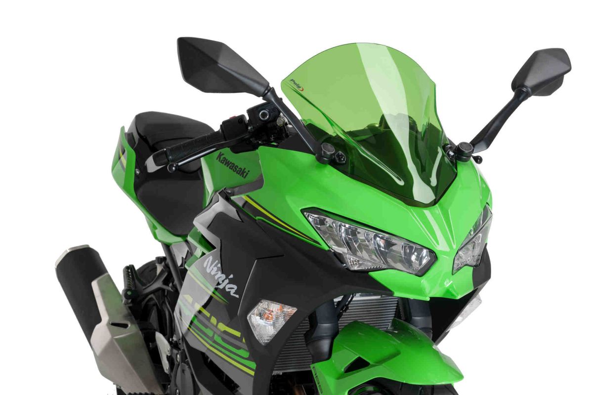Windscreen PUIG RACING 9976V green