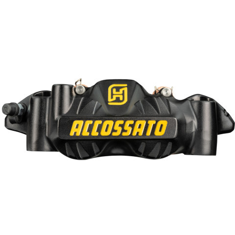 Radial brake caliper ACCOSSATO PZ004 Forged Monoblock 108 mm distance With Pistons in Aluminium