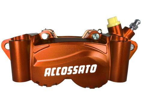 Radial billet 2-piece caliper ACCOSSATO PZ012 distance 108 mm