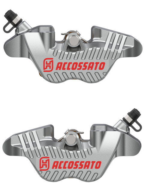 Radial brake caliper ACCOSSATO PZ014 for MiniGp, Pitbike and Scooters