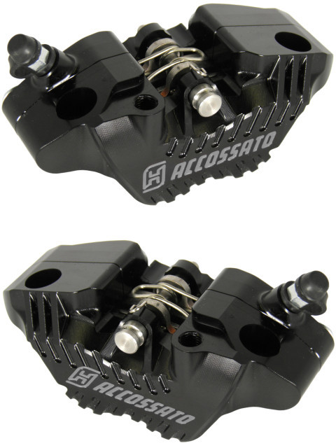 Radial brake caliper ACCOSSATO PZ014 for MiniGp, Pitbike and Scooters