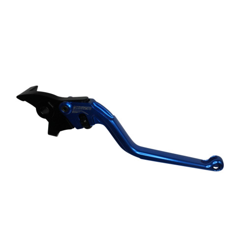 Brake lever ACCOSSATO EDF039 fixed CNC-worked aluminium, orange