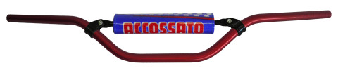 Handlebar ACCOSSATO HB058 Aluminium Made With Constant Diameter - 22 mm crven
