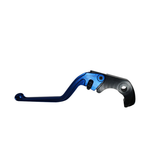 Clutch Lever ACCOSSATO ESH088 fixed CNC-worked aluminium, blue