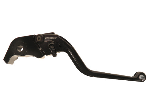 Brake lever ACCOSSATO EDR019 fixed CNC-worked aluminium, black
