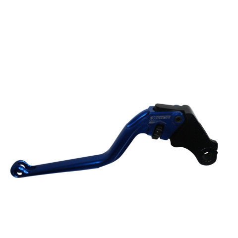 Clutch Lever ACCOSSATO ESH250 fixed CNC-worked aluminium, orange