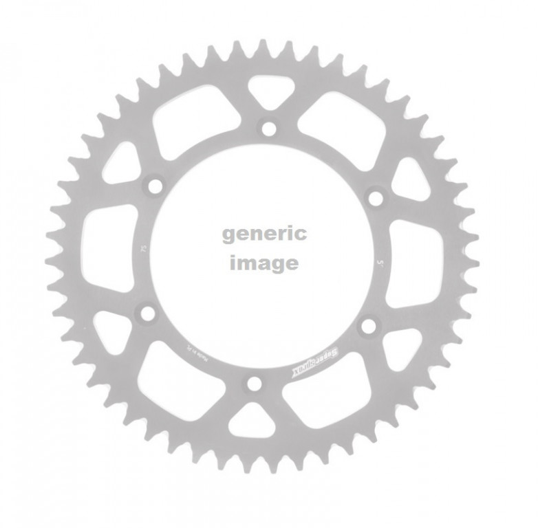 Rear ALU sprocket SUPERSPROX RAL-743:45-BLK Crni 45T, 520