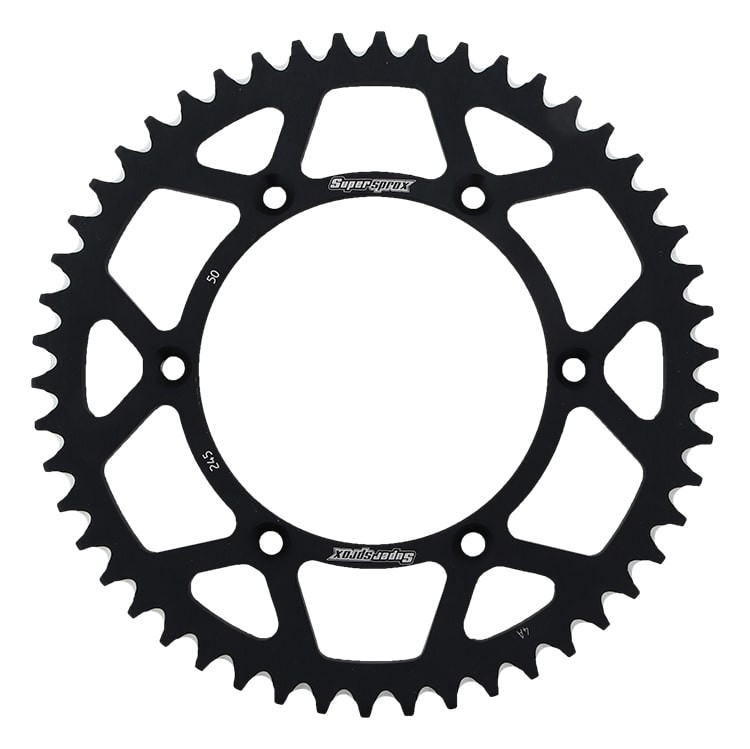Rear ALU sprocket SUPERSPROX RAL-245/2:50-BLK Crni 50T, 520