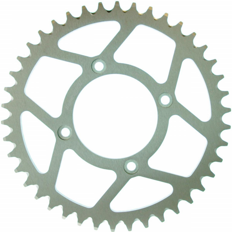 Rear ALU sprocket SUPERSPROX RAL-2802:42-SLV silver
