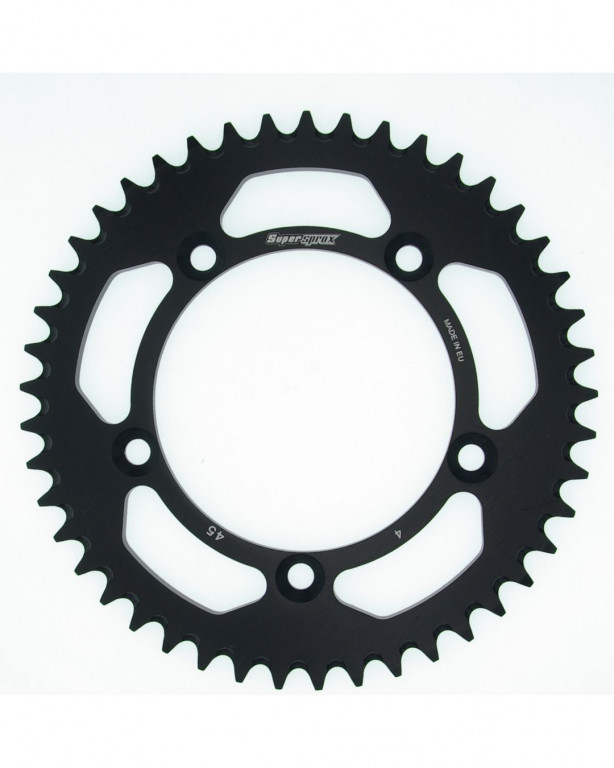 Rear ALU sprocket SUPERSPROX RAL-4:45-BLK Crni 45T, 420