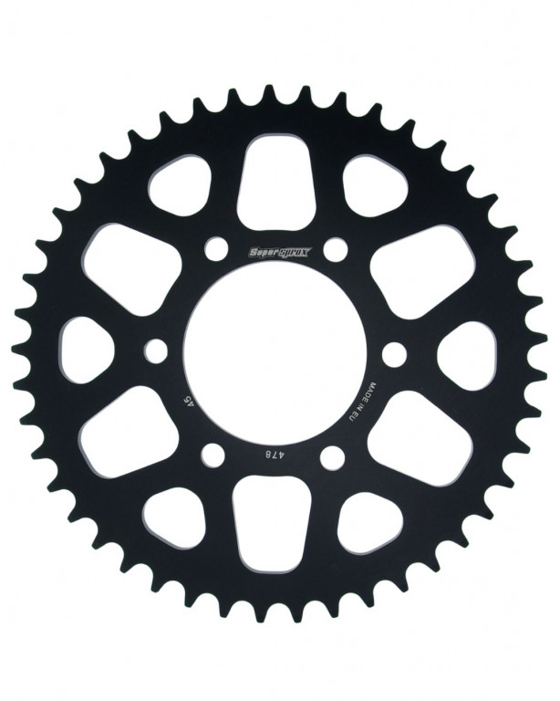 Rear ALU sprocket SUPERSPROX RAL-478:45-BLK Crni 45T, 520