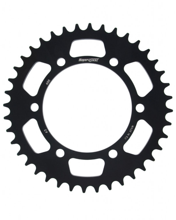 Rear ALU sprocket SUPERSPROX RAL-486:40-BLK Crni 40T, 520