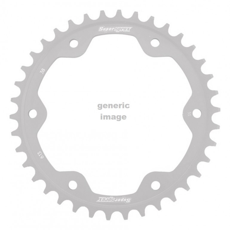 Rear ALU sprocket SUPERSPROX RAL-613:39-BLK Crni 39T, 525