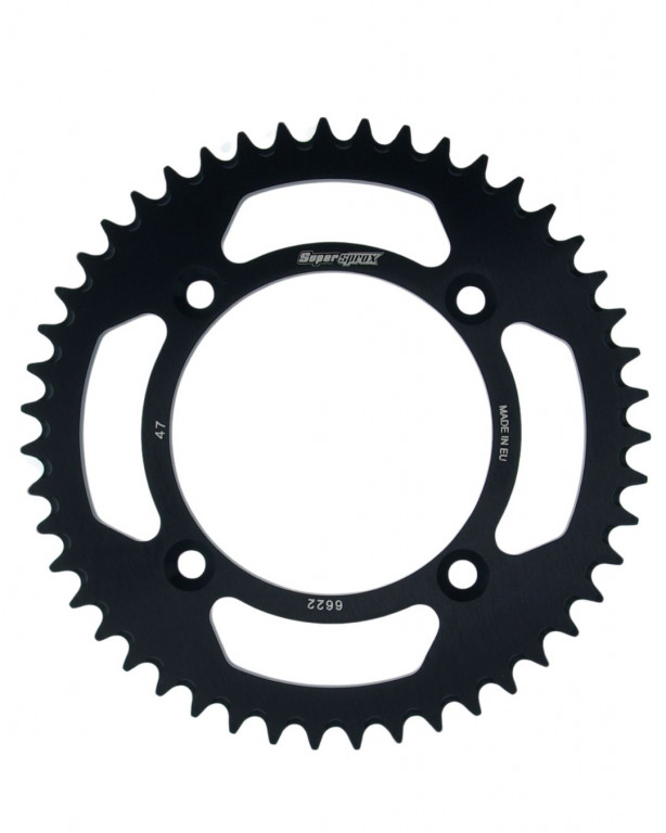 Rear ALU sprocket SUPERSPROX RAL-6622:47-BLK
