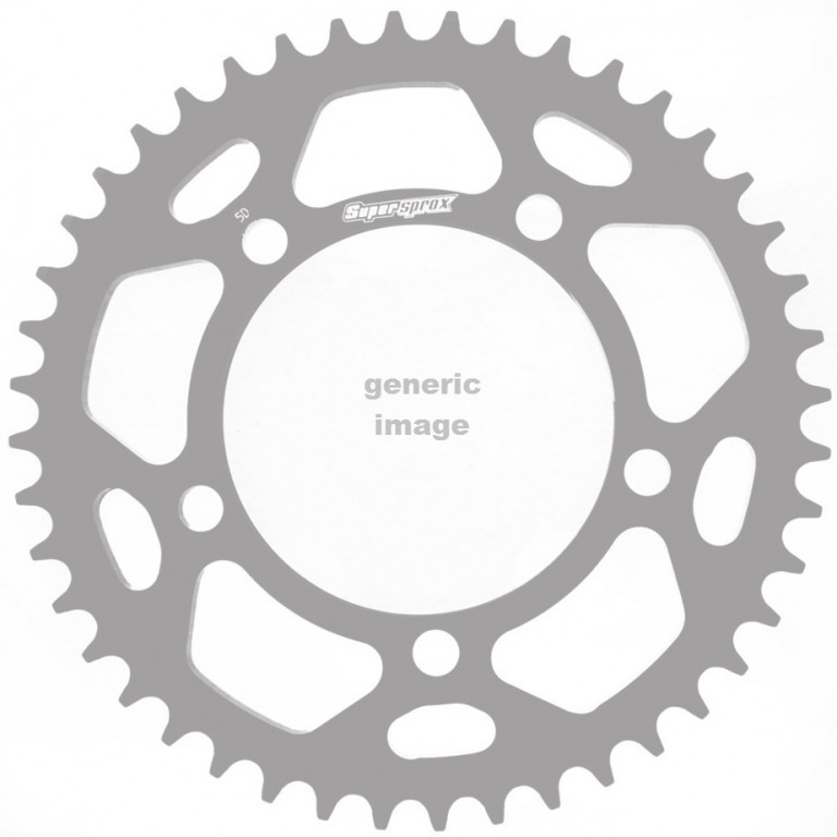Rear ALU sprocket SUPERSPROX RAL-461:51-GLD zlato