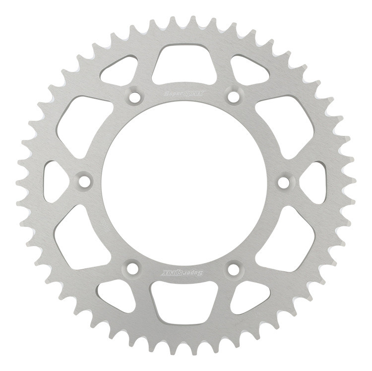 Rear ALU sprocket SUPERSPROX RAL-8000:50-SLV silver 50T, 520