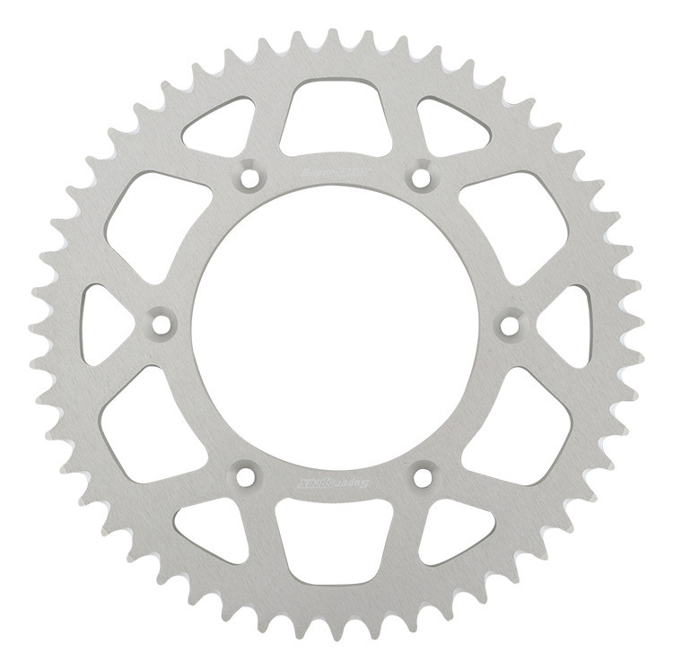 Rear ALU sprocket SUPERSPROX RAL-8000:52-SLV silver 52T, 520