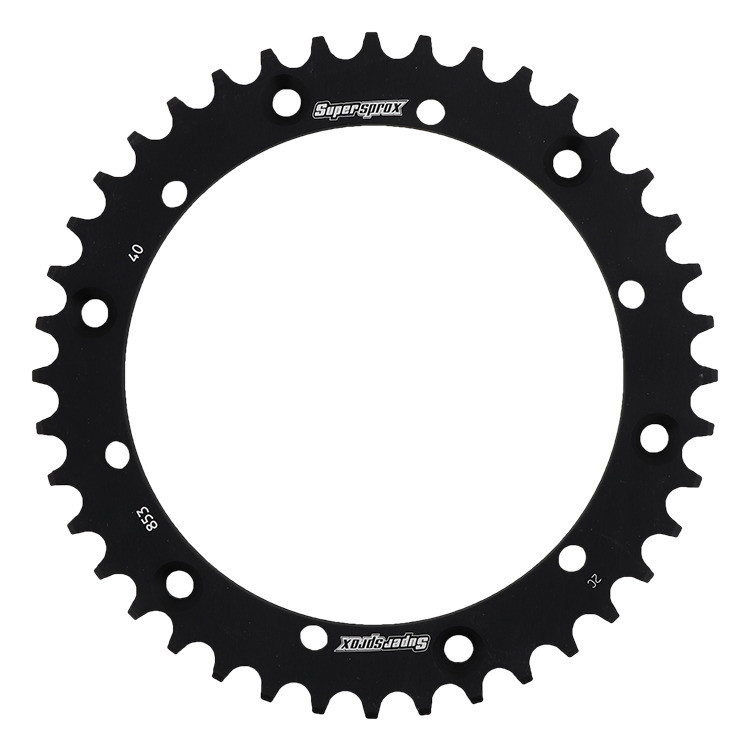 Rear ALU sprocket SUPERSPROX RAL-853:40-BLK Crni 40T, 520