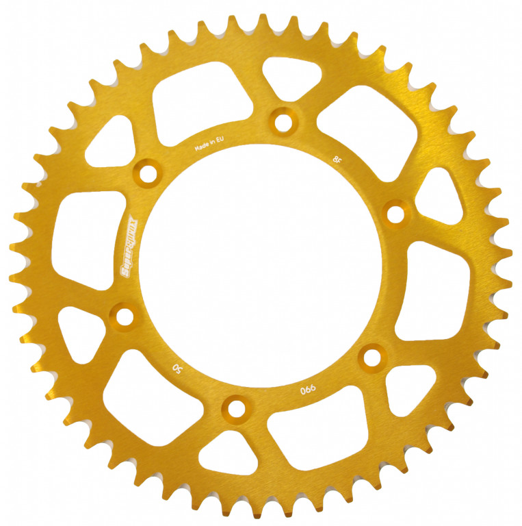 Rear ALU sprocket SUPERSPROX RAL-990:50-GLD zlato 50T, 520