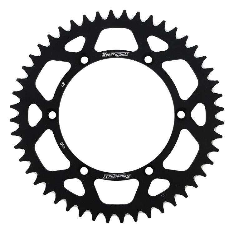 Rear ALU sprocket SUPERSPROX RAL-460:48-BLK Crni 48T, 520