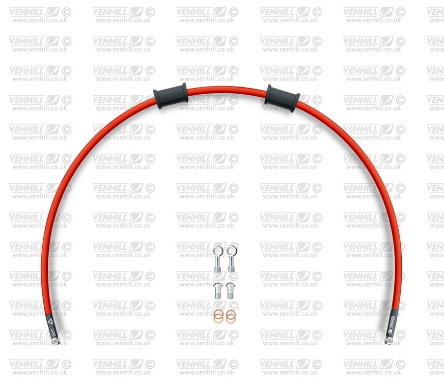 Brake hose Venhill POWERHOSEPLUS 3H0440 R 440mm Crven