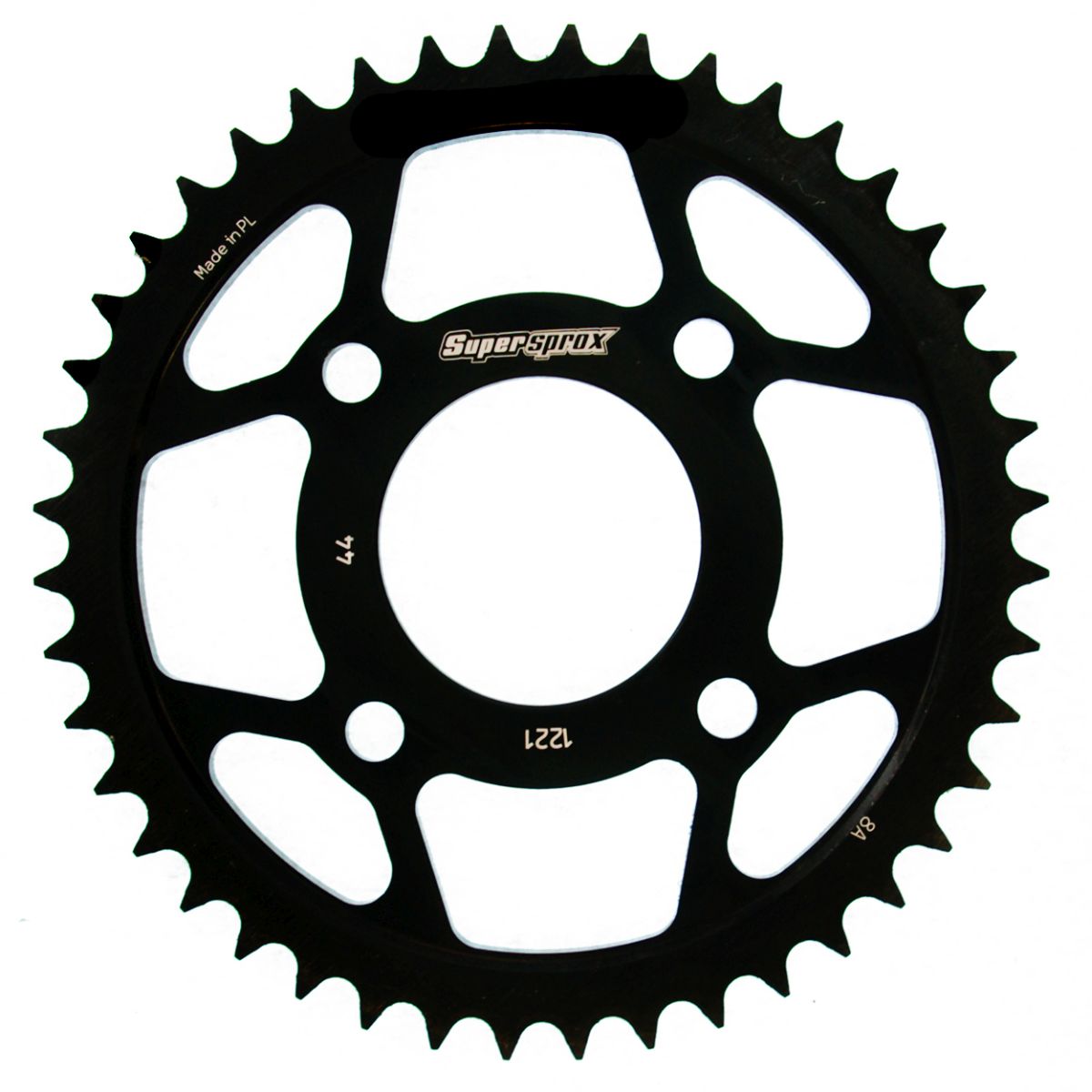 Lančenik zadnji SUPERSPROX RFE-1221:44-BLK Crni 44T, 428