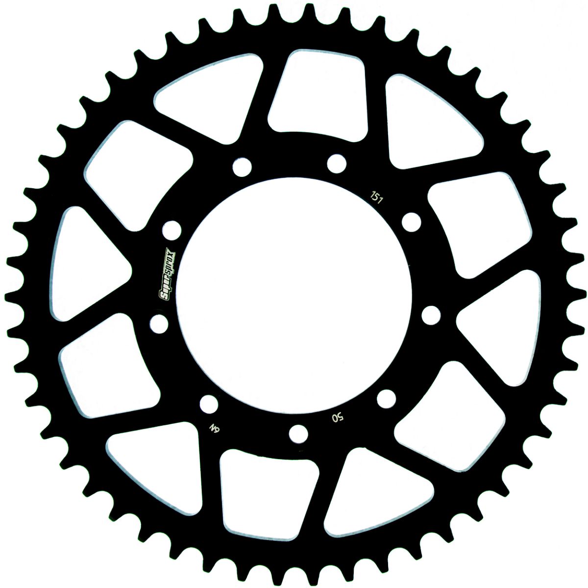 Lančenik zadnji SUPERSPROX RFE-151:50-BLK Crni 50T, 520