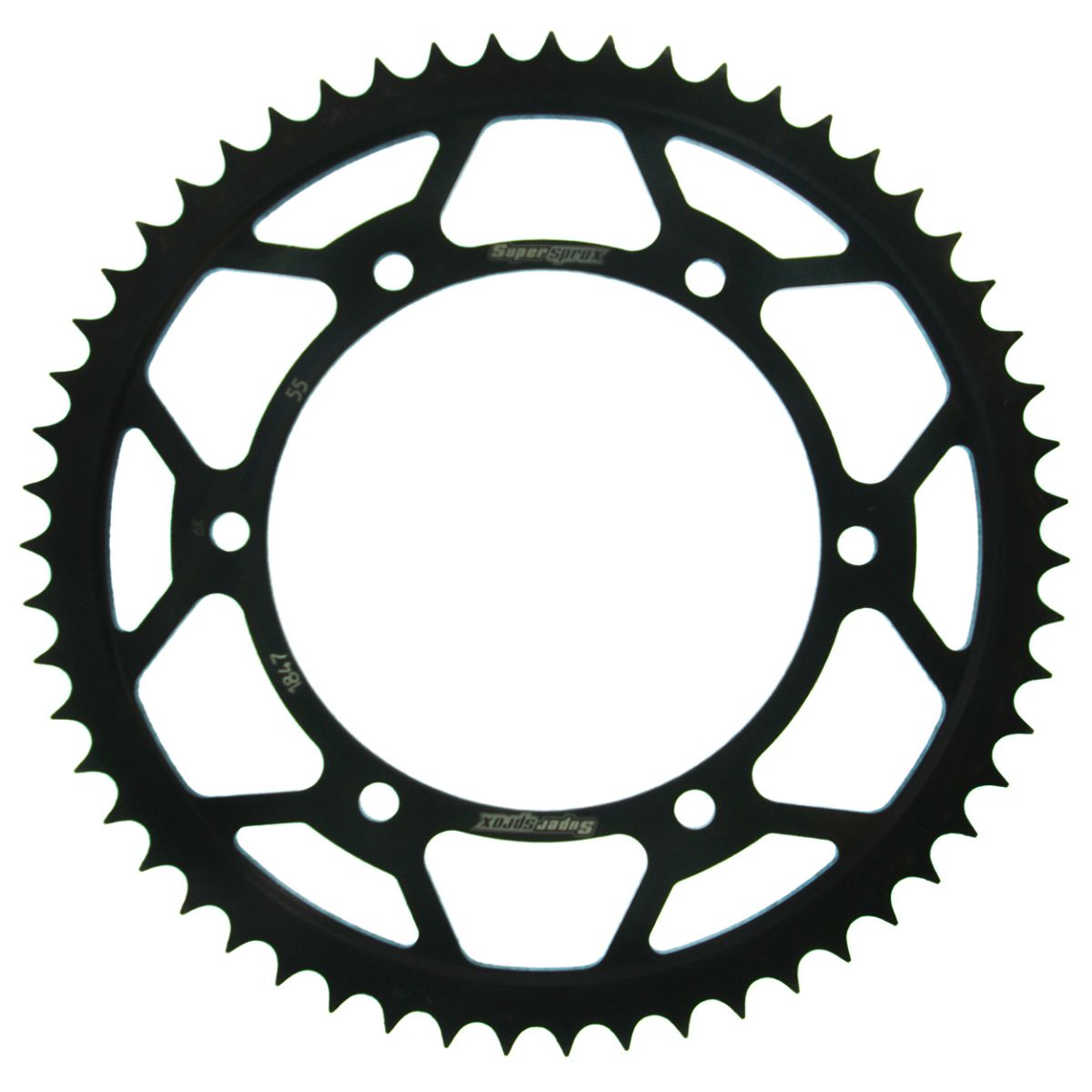 Lančenik zadnji SUPERSPROX RFE-1847:55-BLK Crni 55T, 428