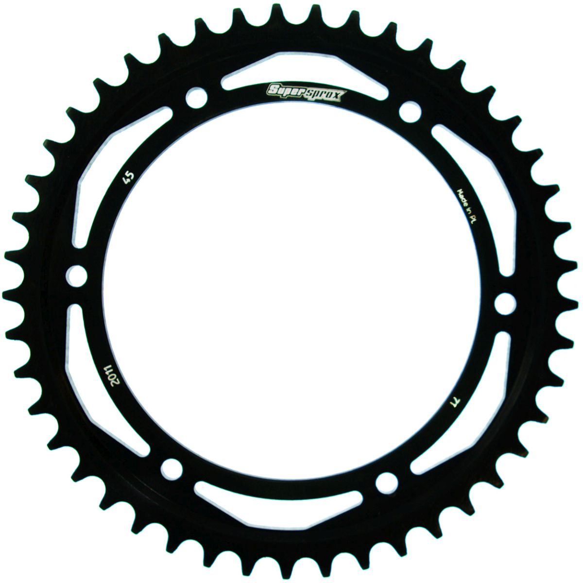 Lančenik zadnji SUPERSPROX RFE-2011:45-BLK Crni 45T, 530