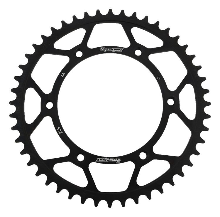 Lančenik zadnji SUPERSPROX RFE-245:48-BLK Crni 48T, 520