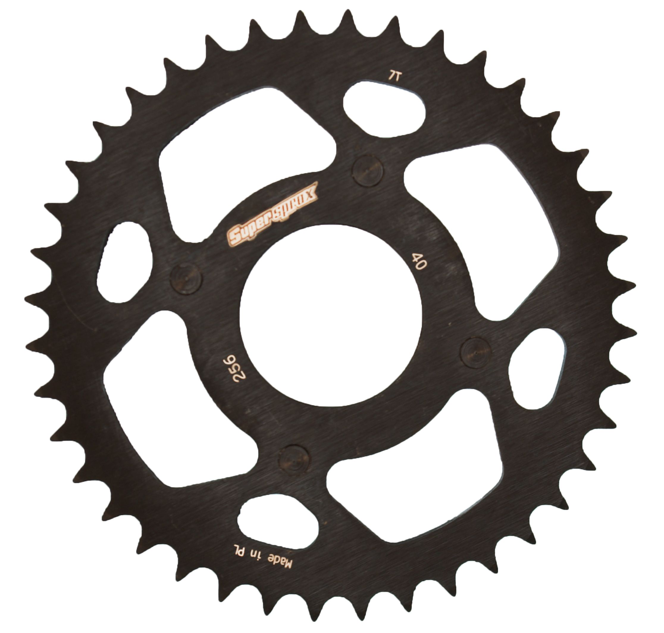 Lančenik zadnji SUPERSPROX RFE-256:40-BLK Crni 40T, 420