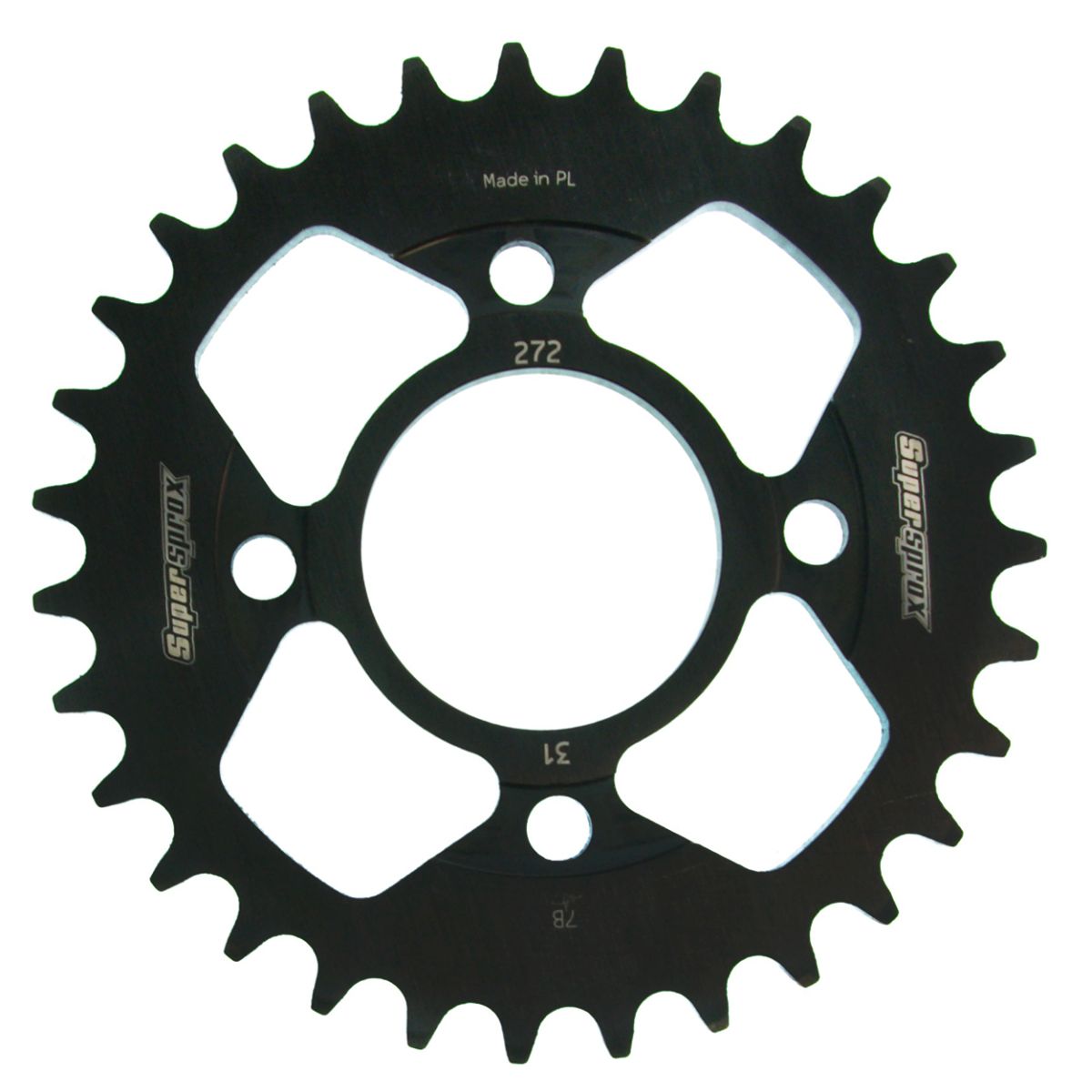 Lančenik zadnji SUPERSPROX RFE-272:31-BLK Crni 31T, 520