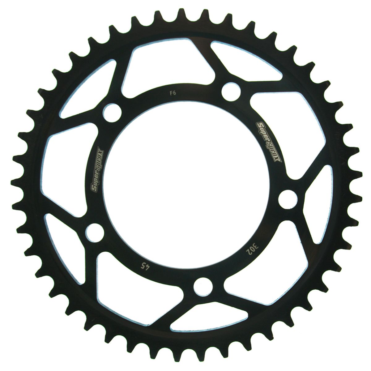 Lančenik zadnji SUPERSPROX RFE-302:45-BLK Crni 45T, 530