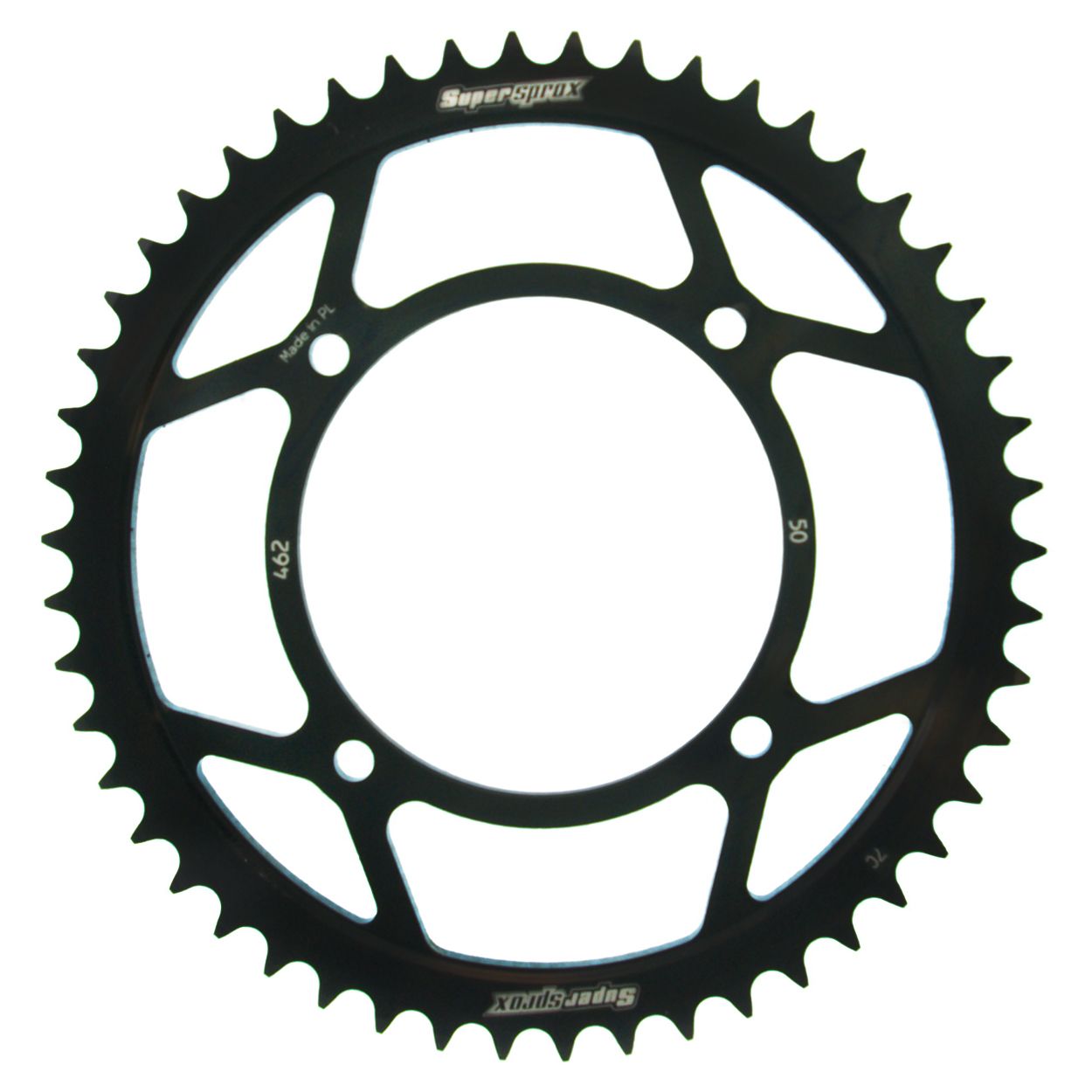 Lančenik zadnji SUPERSPROX RFE-462:50-BLK Crni 50T, 428