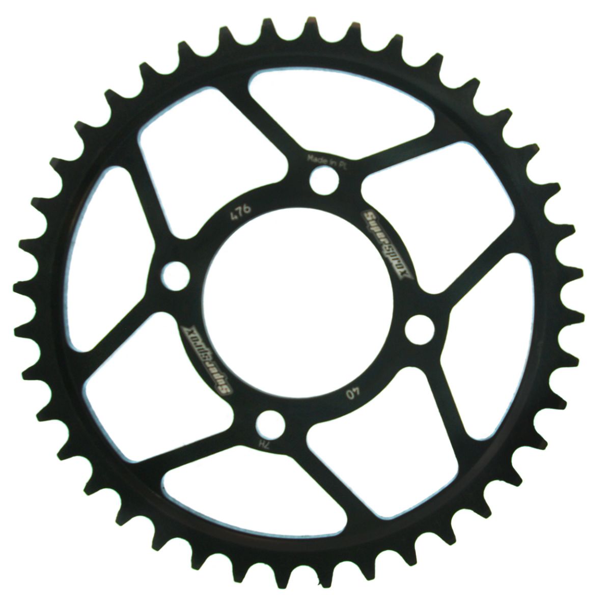 Lančenik zadnji SUPERSPROX RFE-476:40-BLK Crni 40T, 530