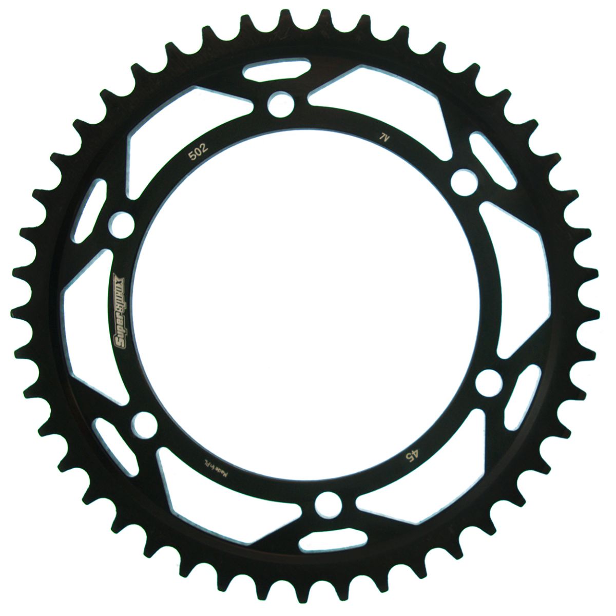 Lančenik zadnji SUPERSPROX RFE-502:45-BLK Crni 45T, 530
