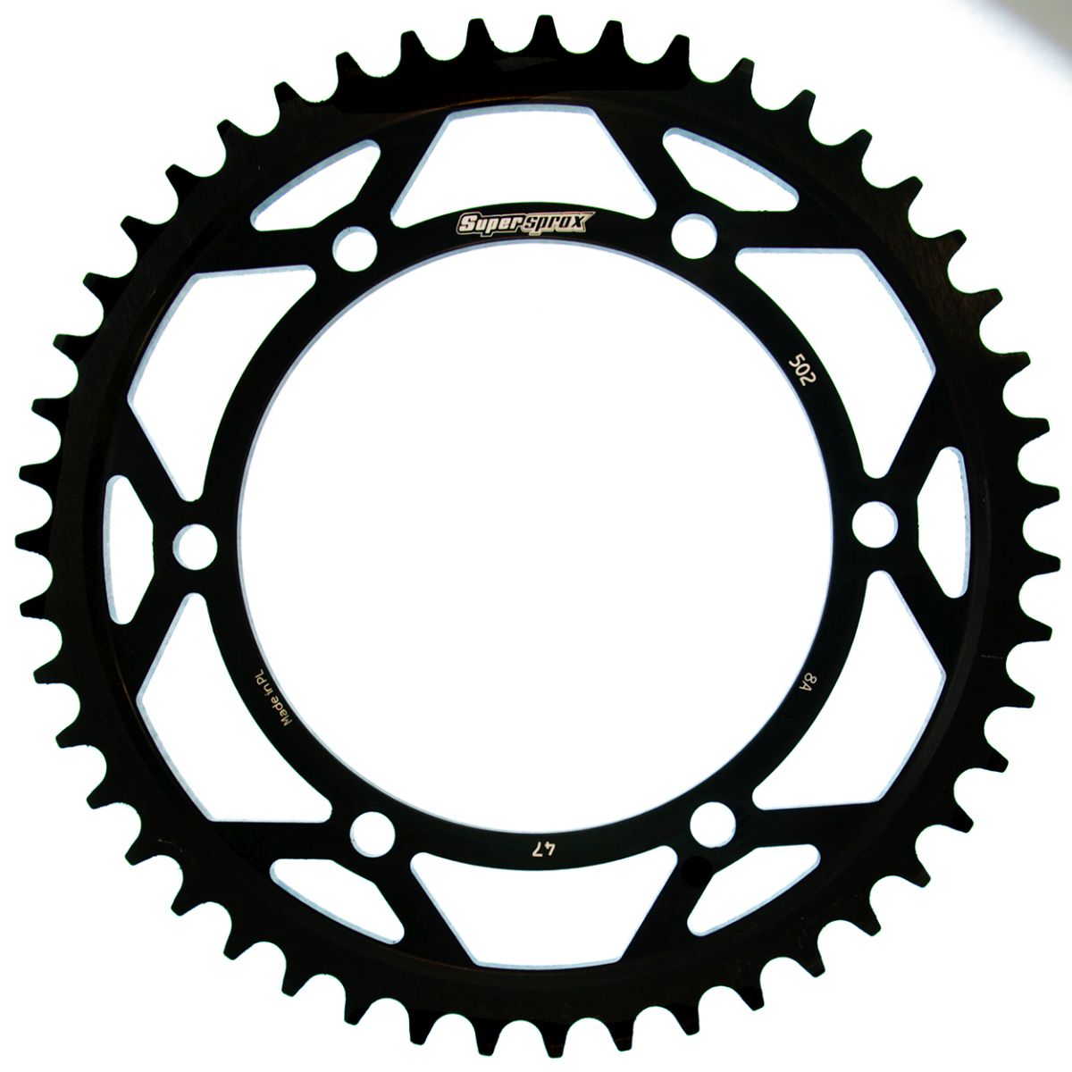 Lančenik zadnji SUPERSPROX RFE-502:47-BLK Crni 47T, 530