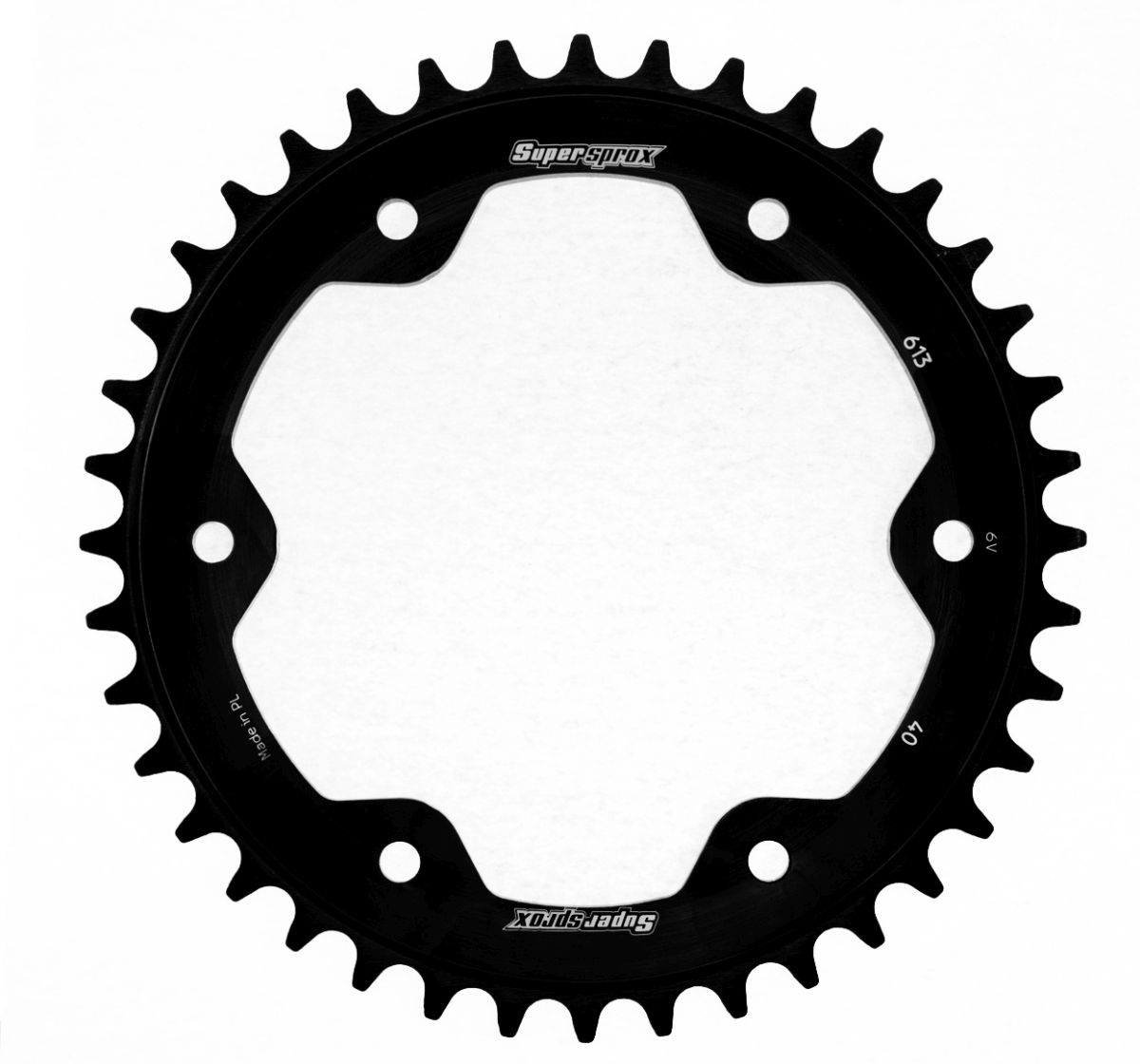 Lančenik zadnji SUPERSPROX RFE-613:40-BLK Crni 40T, 525