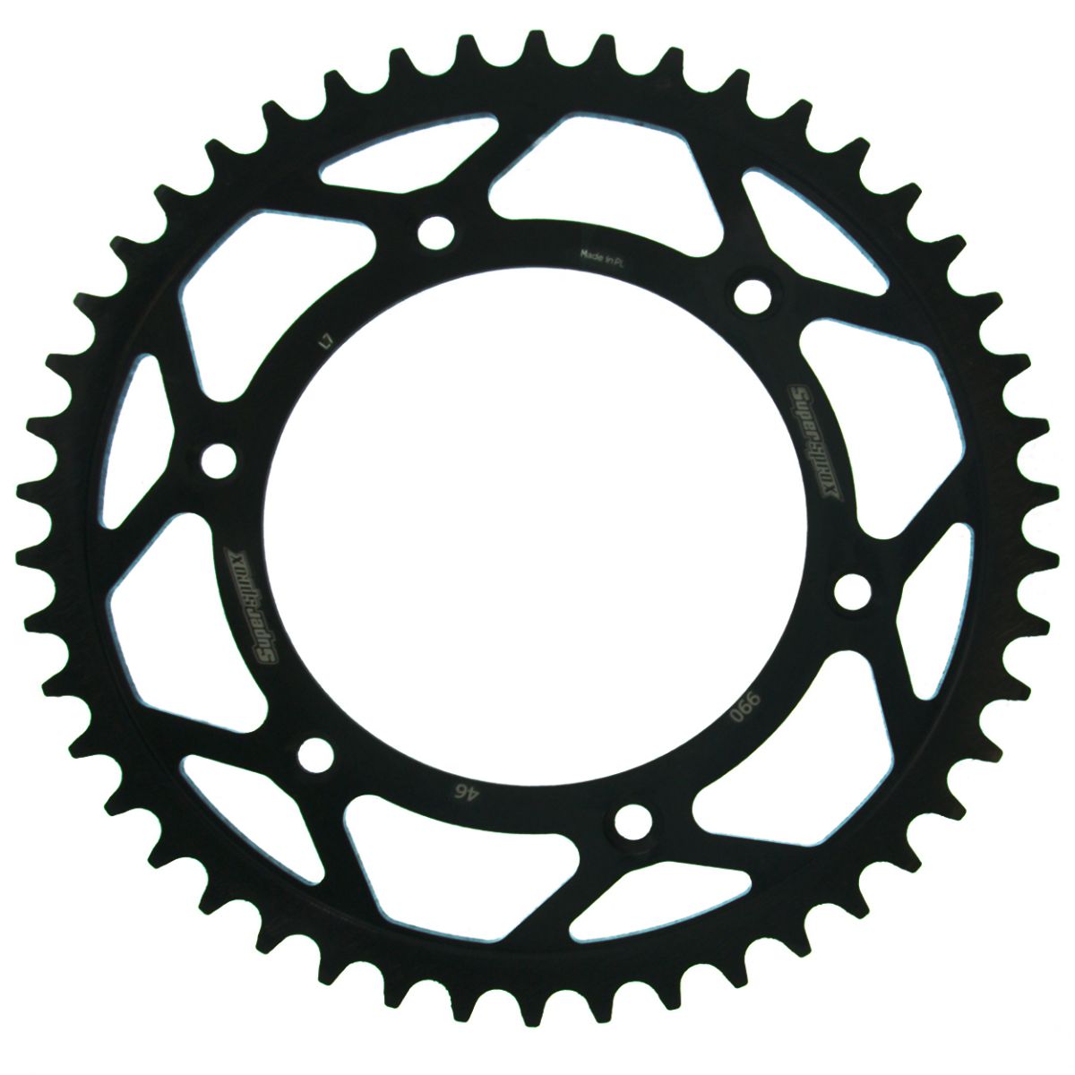 Lančenik zadnji SUPERSPROX RFE-990:46-BLK Crni 46T, 520