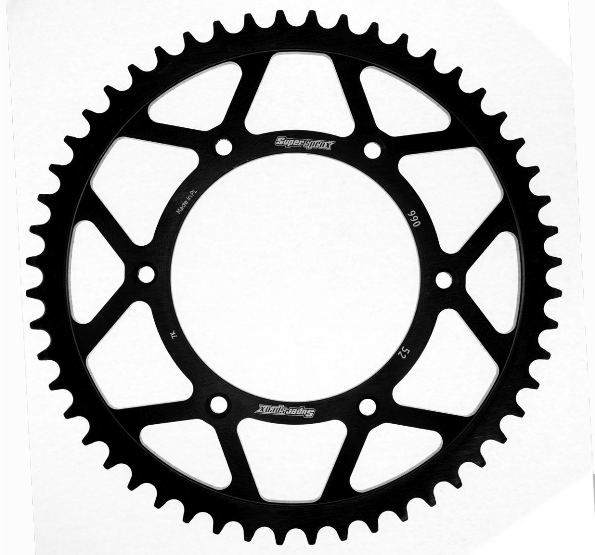 Lančenik zadnji SUPERSPROX RFE-990:52-BLK Crni 52T, 520