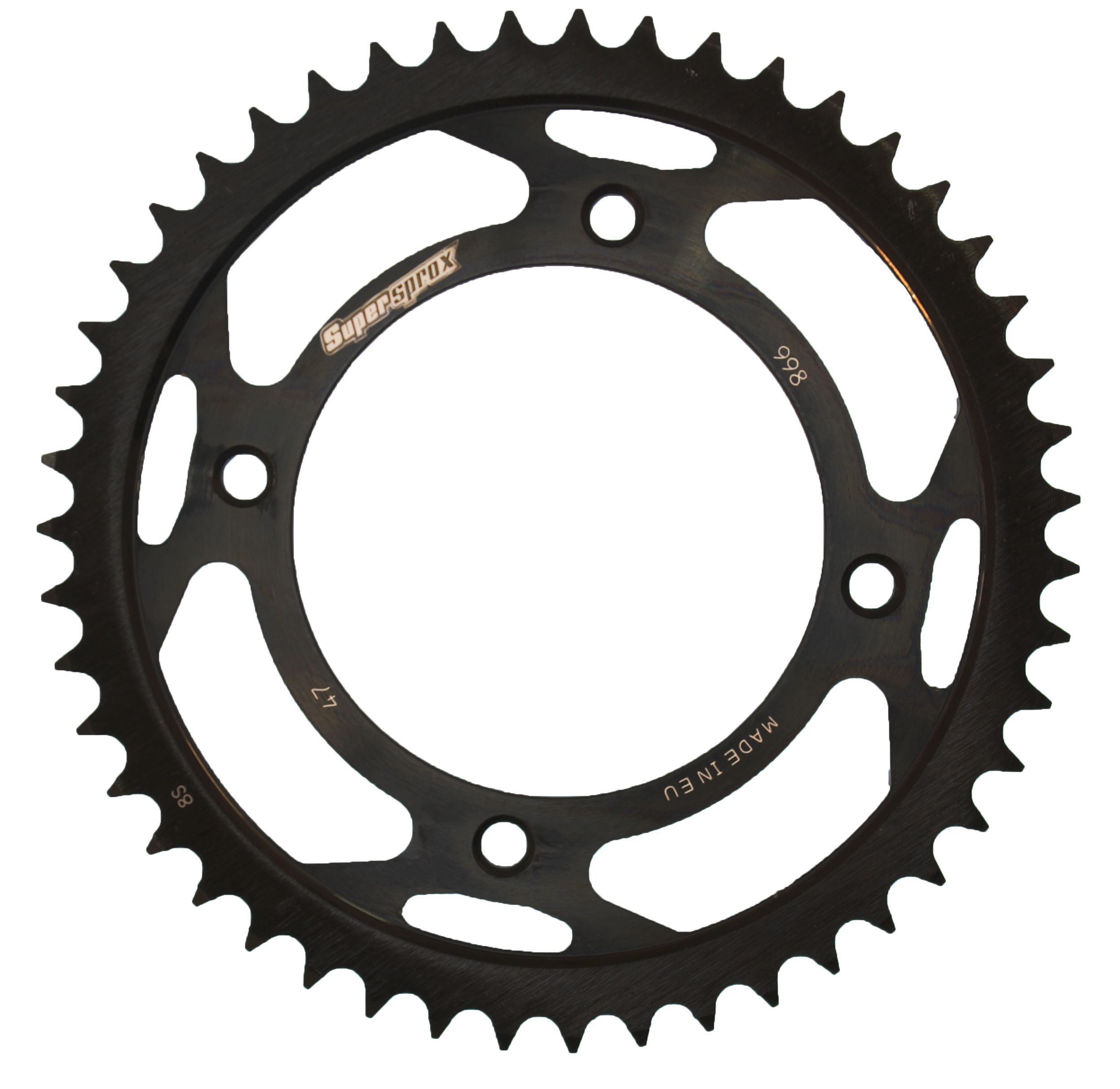 Lančenik zadnji SUPERSPROX RFE-998:47-BLK Crni 47T, 428
