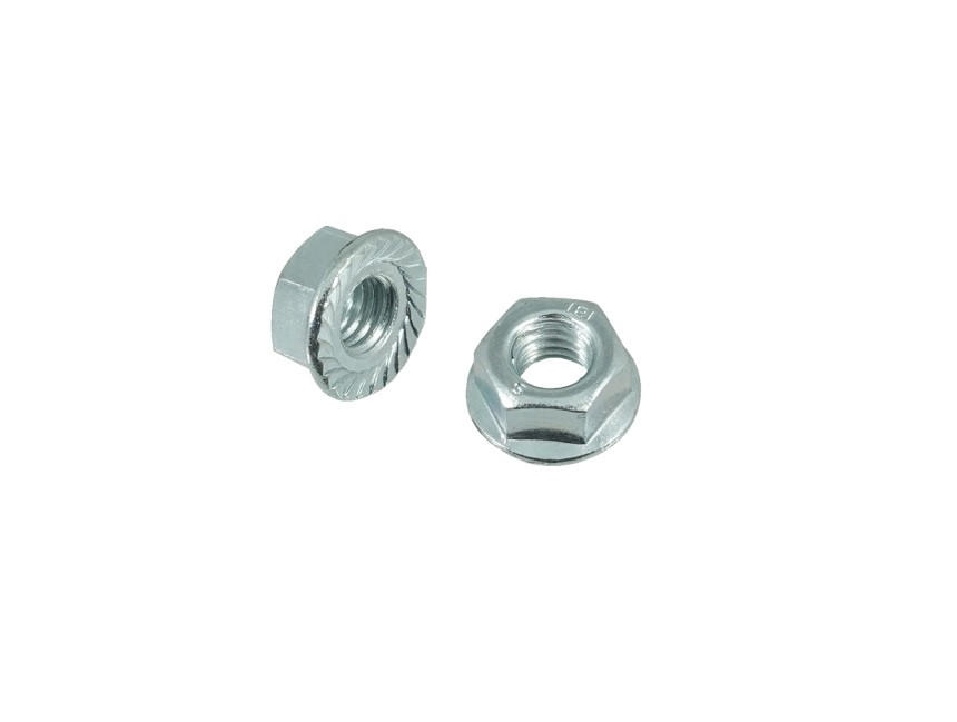 Galvanized nut RMS 121859195 with flange M8