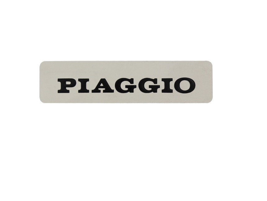 Badge RMS 142721480 aluminium for PIAGGIO/VESPA Bravo 50 1987-1990, PIAGGIO/VESPA Ciao 50 1971-2004