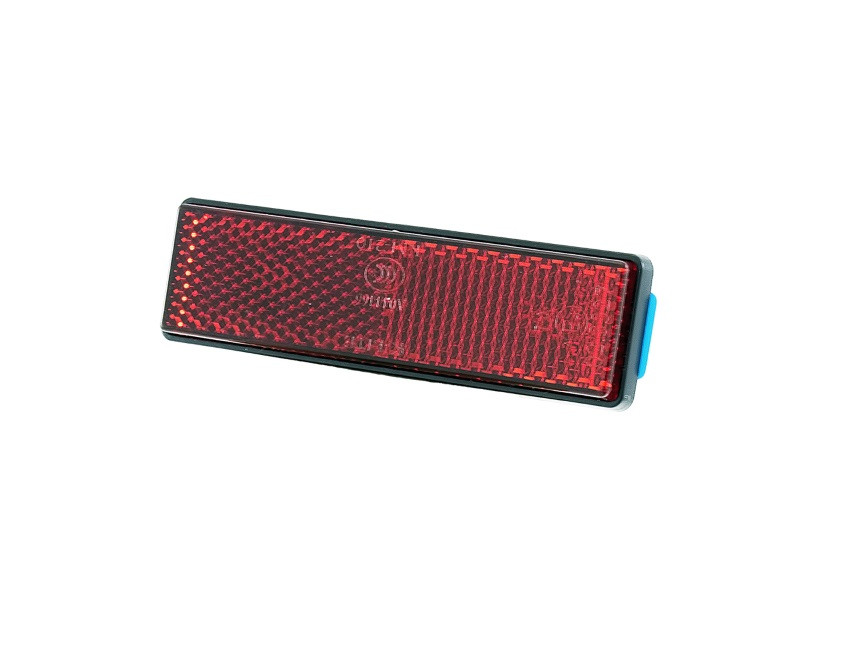 Rectangular reflector RMS 246473051 adhesive crven