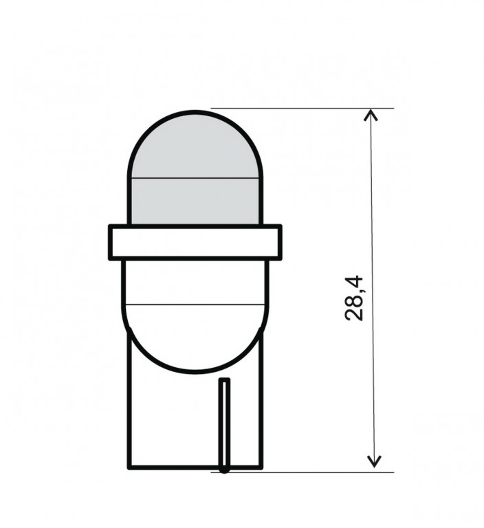 Lamp RMS 246510565 T10 12V